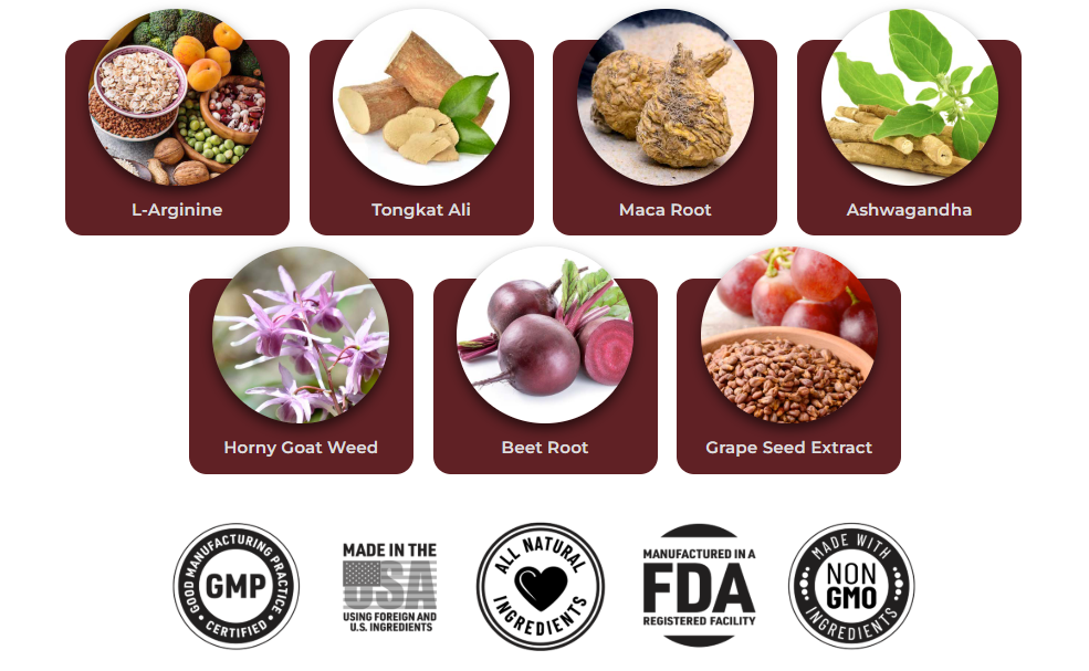 Spartamax Powerful Ingredients List
